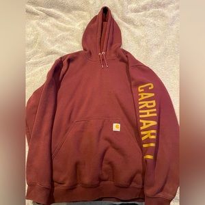 Carhartt mens hoodie Large